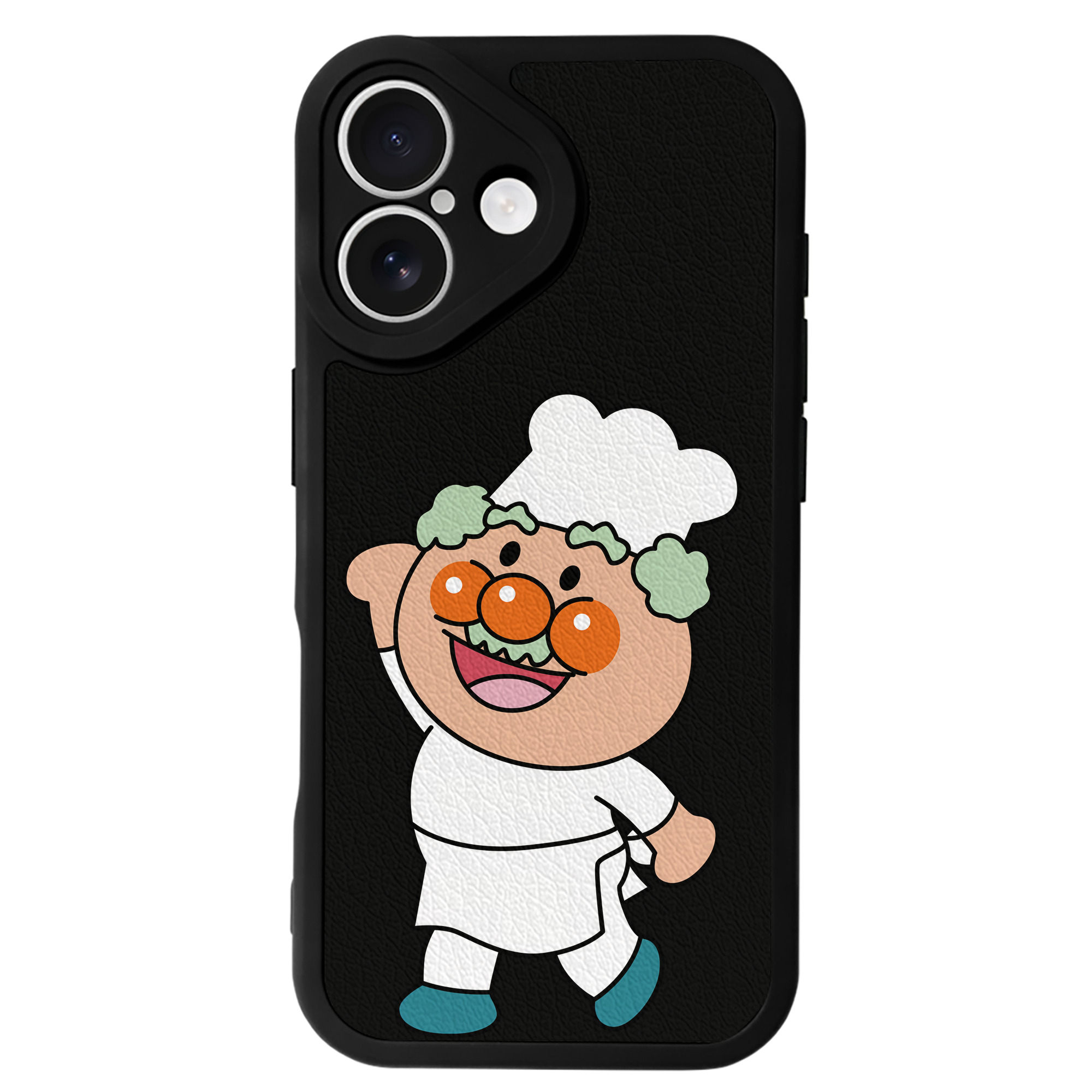 （画像用） アンパンマン Anpanman 【iPhone 16シリーズ対応】シリコンスマホケース（レザー調） 材質：シリコン